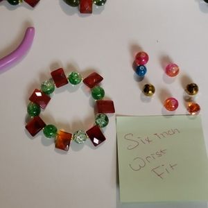 6 inch wrist stretch bracelet